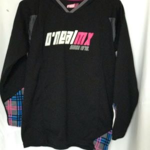 O’Neill MX women’s M black long sleeve jersey